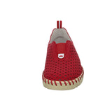Rieker Slipper/Kletthalbschuh luftdurchlässig (durchbrochenes/geflochtenes Obermaterial)
