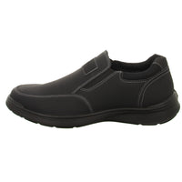 Paulo G. Slipper/Kletthalbschuh mit Mehrweite Freizeit (sportlicher Boden)
