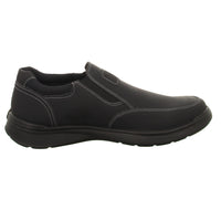 Paulo G. Slipper/Kletthalbschuh mit Mehrweite Freizeit (sportlicher Boden)