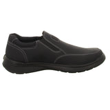 Paulo G. Slipper/Kletthalbschuh mit Mehrweite Freizeit (sportlicher Boden)