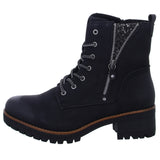 BOXX Schnürstiefelette Warmfutter ab 35mm Absatz