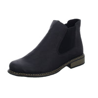 Rieker Schlupf-/Reißverschlußstiefelette Warmfutter bis 35mm Absatz (casual)