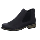 Rieker Schlupf-/Reißverschlußstiefelette Warmfutter bis 35mm Absatz (casual)