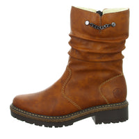 Rieker Schlupf-/Reißverschlußstiefelette Warmfutter bis 35mm Absatz (casual)
