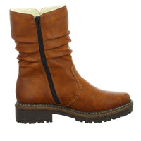 Rieker Schlupf-/Reißverschlußstiefelette Warmfutter bis 35mm Absatz (casual)