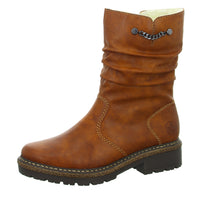 Rieker Schlupf-/Reißverschlußstiefelette Warmfutter bis 35mm Absatz (casual)