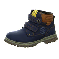 Sneakers Schlupf-/Klettstiefelette Warmfutter