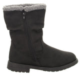 girlZ onlY Schlupf-/Klettstiefelette Warmfutter