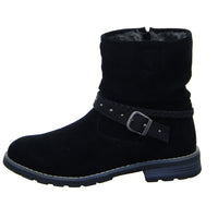girlZ onlY Schlupf-/Klettstiefelette Warmfutter
