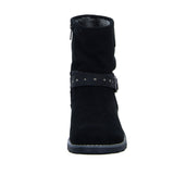 girlZ onlY Schlupf-/Klettstiefelette Warmfutter