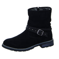 girlZ onlY Schlupf-/Klettstiefelette Warmfutter