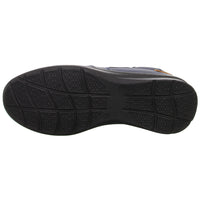 Paulo G. Slipper/Kletthalbschuh mit Mehrweite Freizeit (sportlicher Boden)