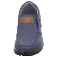 Paulo G. Slipper/Kletthalbschuh mit Mehrweite Freizeit (sportlicher Boden)