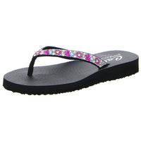 Skechers Pantolette bis 30mm Absatz (casual) MEDITATION-GARDEN BLISS