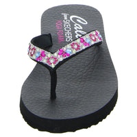 Skechers Pantolette bis 30mm Absatz (casual) MEDITATION-GARDEN BLISS