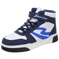 Sneakers Schlupf-/Klettstiefelette Kaltfutter