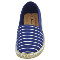 Sneakers Leinen Slipper/Kletthalbschuh