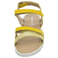 LEDERFAKTUR Sportliche Sandalette bis 30mm Sohlenhöhe