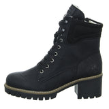 Rieker Schnürstiefelette Warmfutter ab 35mm Absatz