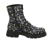 Rieker Schnürstiefelette Warmfutter bis 35mm Absatz (casual)