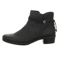 Rieker Schlupf-/Reißverschlußstiefelette Warmfutter ab 35mm Absatz