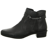 Rieker Schlupf-/Reißverschlußstiefelette Warmfutter ab 35mm Absatz