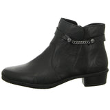 Rieker Schlupf-/Reißverschlußstiefelette Warmfutter ab 35mm Absatz