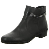 Rieker Schlupf-/Reißverschlußstiefelette Warmfutter ab 35mm Absatz