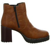 Rieker Schlupf-/Reißverschlußstiefelette Warmfutter ab 35mm Absatz
