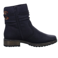 Rieker Schlupf-/Reißverschlußstiefelette Warmfutter bis 35mm Absatz (casual)