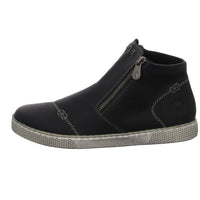 Rieker Schlupf-/Reißverschlußstiefelette Warmfutter bis 35mm Absatz (casual)