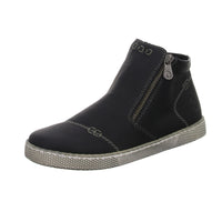 Rieker Schlupf-/Reißverschlußstiefelette Warmfutter bis 35mm Absatz (casual)