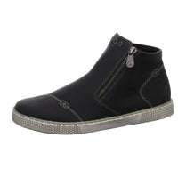 Rieker Schlupf-/Reißverschlußstiefelette Warmfutter bis 35mm Absatz (casual)