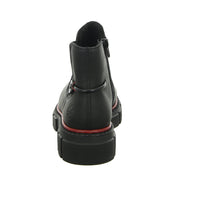 Rieker Schlupf-/Reißverschlußstiefelette Warmfutter bis 35mm Absatz (casual)