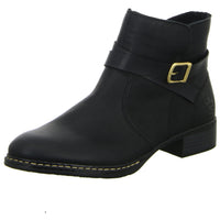 Rieker Schlupf-/Reißverschlußstiefelette Warmfutter bis 35mm Absatz (casual)