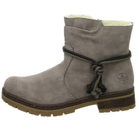 Rieker Schlupf-/Reißverschlußstiefelette Warmfutter bis 35mm Absatz (casual)
