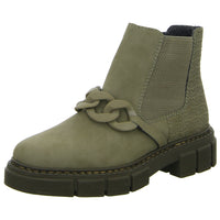 Rieker Schlupf-/Reißverschlußstiefelette Warmfutter bis 35mm Absatz (casual)