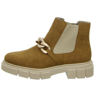 Rieker Schlupf-/Reißverschlußstiefelette Warmfutter bis 35mm Absatz (casual)