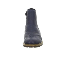 Rieker Schlupf-/Reißverschlußstiefelette Warmfutter bis 35mm Absatz (casual)