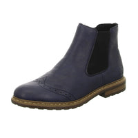 Rieker Schlupf-/Reißverschlußstiefelette Warmfutter bis 35mm Absatz (casual)