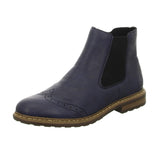 Rieker Schlupf-/Reißverschlußstiefelette Warmfutter bis 35mm Absatz (casual)
