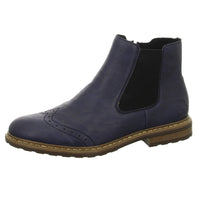 Rieker Schlupf-/Reißverschlußstiefelette Warmfutter bis 35mm Absatz (casual)