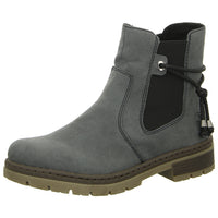 Rieker Schlupf-/Reißverschlußstiefelette Warmfutter bis 35mm Absatz (casual)