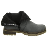 Rieker Schlupf-/Reißverschlußstiefelette Warmfutter bis 35mm Absatz (casual)