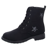 girlZ onlY Schnürstiefelette Warmfutter