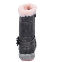 girlZ onlY Schlupf-/Klettstiefelette Warmfutter
