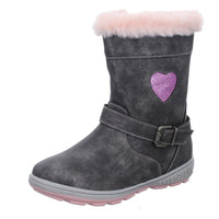 girlZ onlY Schlupf-/Klettstiefelette Warmfutter