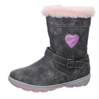 girlZ onlY Schlupf-/Klettstiefelette Warmfutter