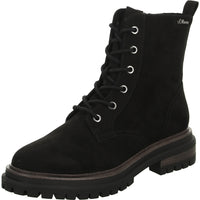 s.Oliver Schnürstiefelette Kaltfutter bis 35mm Absatz (casual)