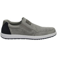 Rieker Slipper/Kletthalbschuh luftdurchlässig (durchbrochenes/geflochtenes Obermaterial)